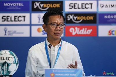 Coach Hoang Anh Tuan: "I am happy that U23 Vietnam reached the final"