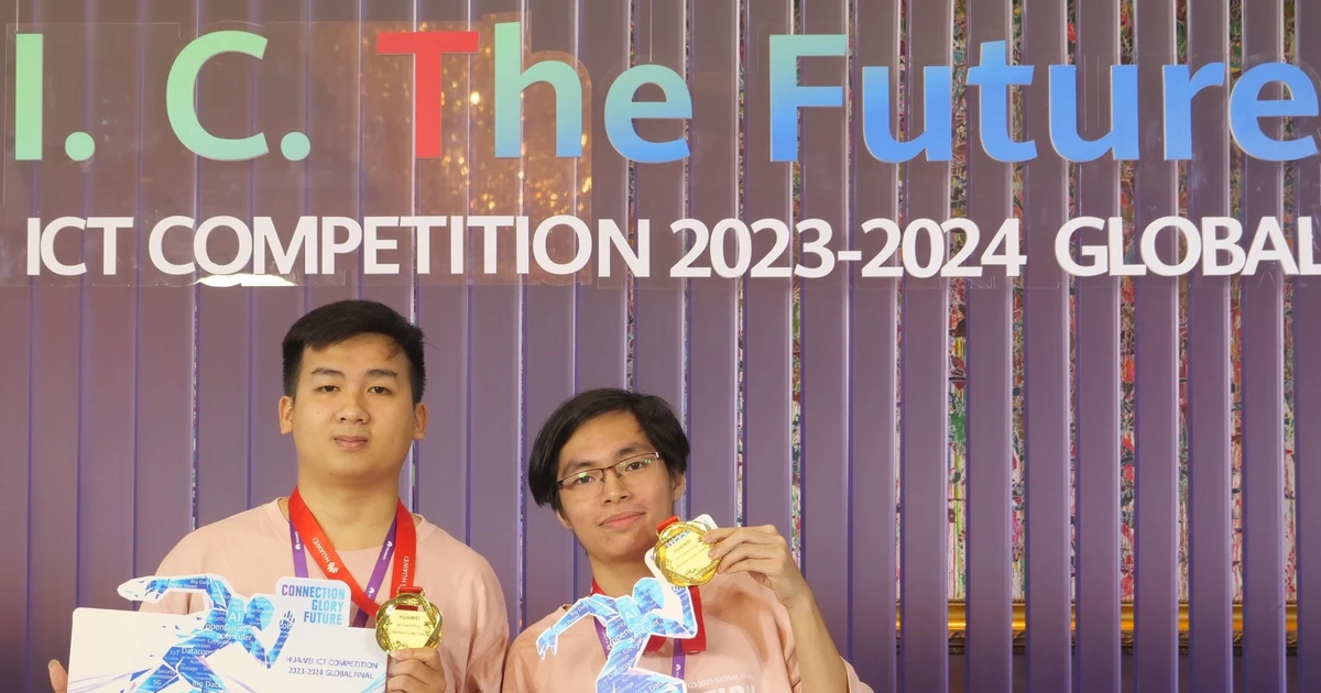 Sinh viên Việt Nam giành giải ba tại cuộc thi toàn cầu Huawei ICT Competition 2023 - 2024