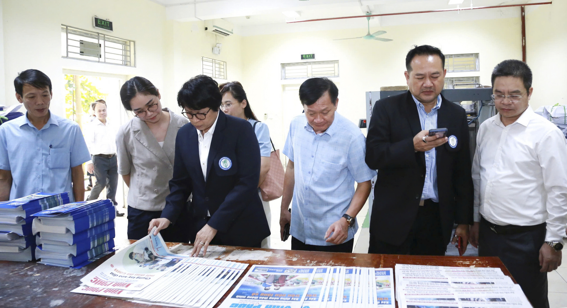 Presseagenturen der Provinz Vinh Phuc tauschen Berufserfahrungen mit der Thai Lan Newspaper Association aus Foto 2