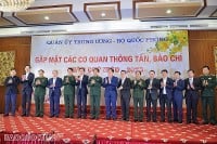 Bộ Quốc phòng gặp mặt cơ quan thông tấn, báo chí Xuân Quý Mão 2023