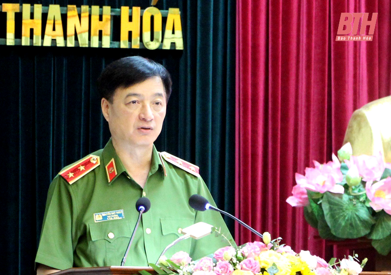 Thanh Hoa Provincial Police summarize 10 years of work taking statements and questioning suspects