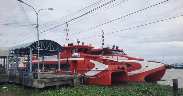 Mauvais temps, suspension temporaire des trains et des ferries vers les îles de Phu Quoc et Nam Du