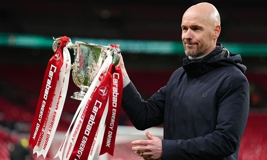 Ten Hag: 'Man Utd sa sút từ khi đoạt Cup Liên đoàn'