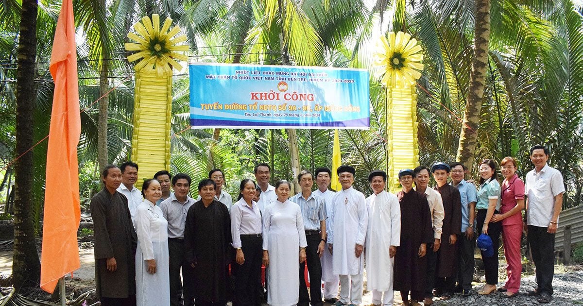 Vietnam Fatherland Front Committee of Ben Tre province focuses on 3 breakthroughs