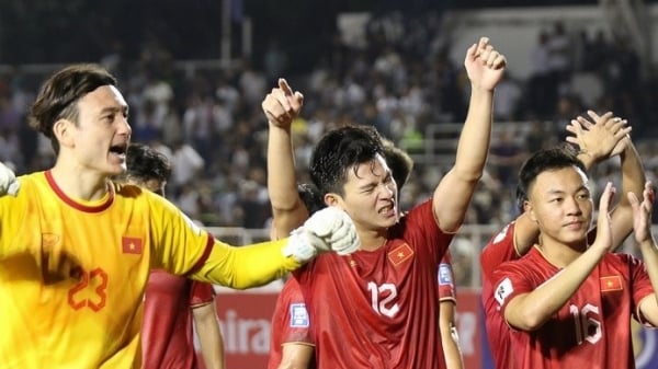 Les supporters d'Asie du Sud-Est félicitent l'équipe du Vietnam