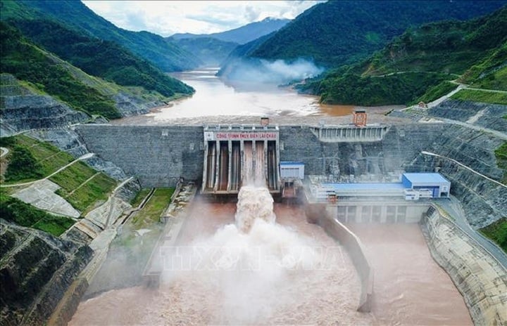 The 2024 electricity generation price frame for hydropower plants is equal to the 2023 price frame. (Illustration photo: EVN).