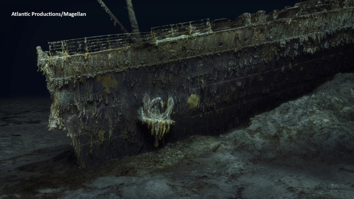 First 3D image of Titanic wreck at the bottom of the Atlantic Ocean released - 3