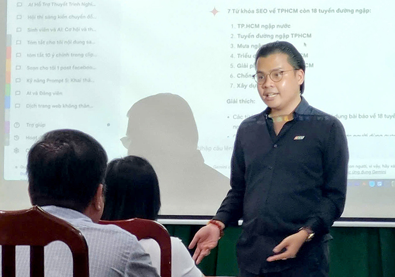ด่งทับเสริมทักษะนักข่าวเพื่อนำ AI มาใช้กับงานข่าว ภาพที่ 1