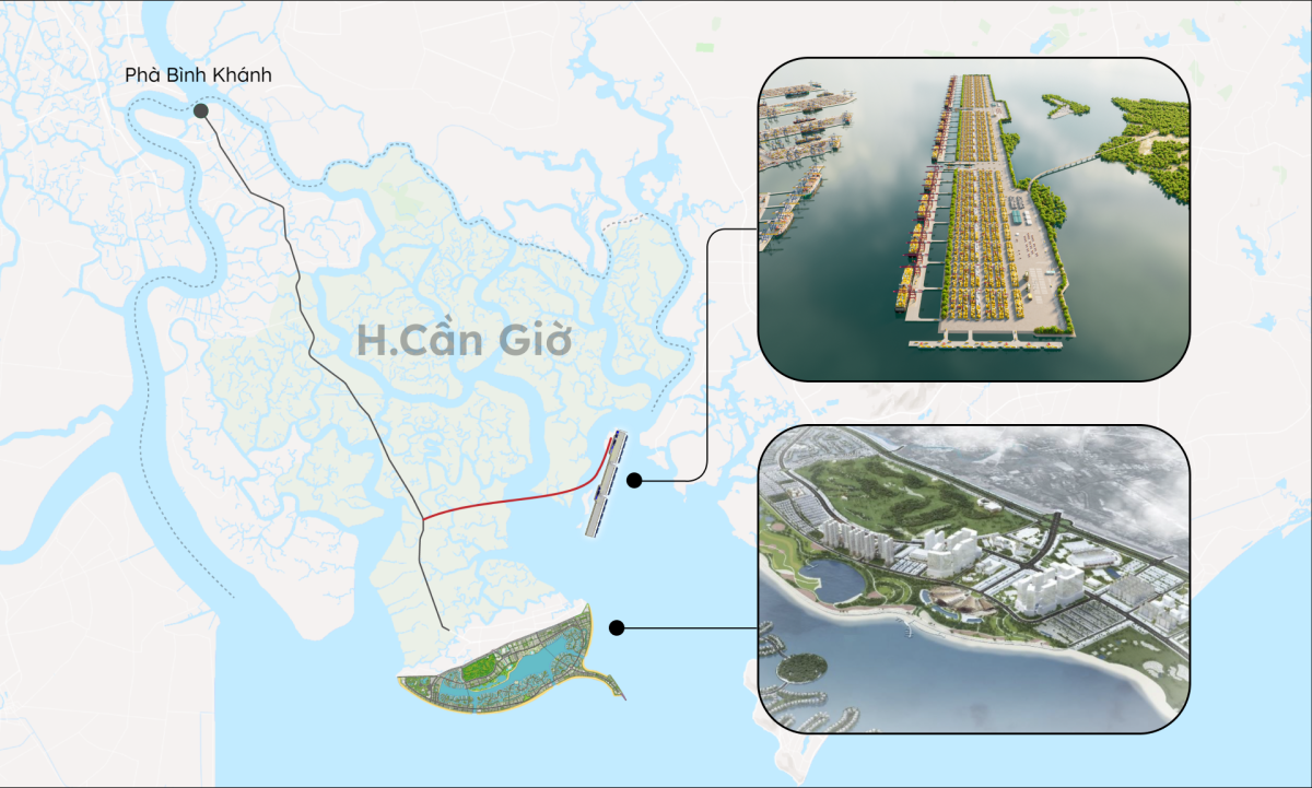 Hai dự án 15 tỷ USD kỳ vọng giúp Cần Giờ 'cất cánh'