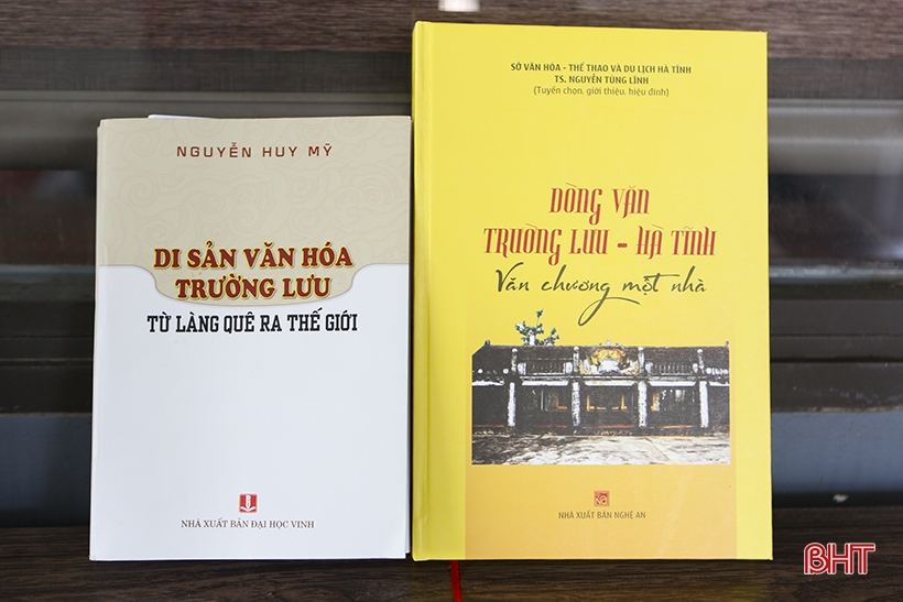 Ha Tinh publica dos libros sobre la cultura Truong Luu