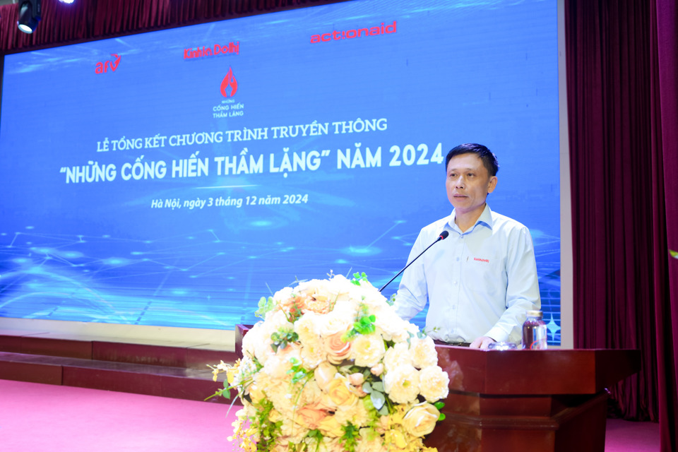 le tong ket va trao giai cuoc thi viet nhung cong hien tham lang nam 2024 hinh 1