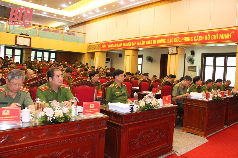 Thanh Hoa Provincial Police summarize 10 years of work taking statements and questioning suspects