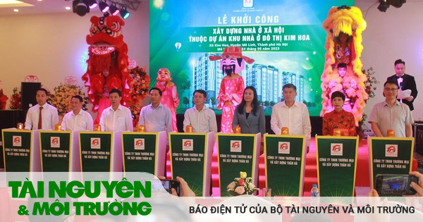 Khởi công xây dựng dự án nhà ở xã hội hơn 1000 tỷ đồng ở Hà Nội