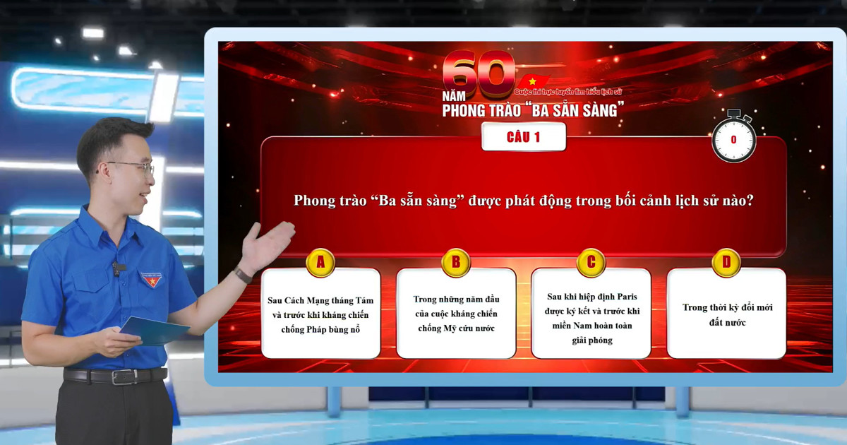 เยาวชนเมืองหลวงแข่งขันกันอย่างกระตือรือร้นเพื่อเรียนรู้ประวัติศาสตร์ของการเคลื่อนไหว "Three Ready"