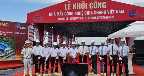 Khởi công Nhà máy công nghệ Chia Chang Việt Nam