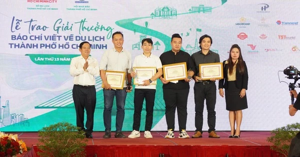 Báo Thanh Niên đoạt giải cuộc thi báo chí viết về du lịch TP.HCM năm 2023