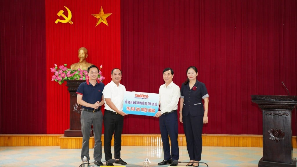 Tuoi Tre newspaper supports the construction of solidarity houses for poor families in Yen Bai province, picture 2