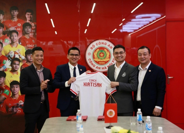 Trainer Kiatisuk wird den Hanoi Police Club ab der 9. Runde der V-League 2023/24 leiten