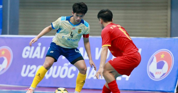 Chung kết trong mơ xuất hiện ở giải futsal vô địch U.20 quốc gia 2024