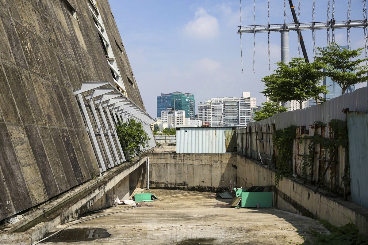 Aerial view of the 800 billion VND exhibition center in Thu Thiem about to be revived photo 7