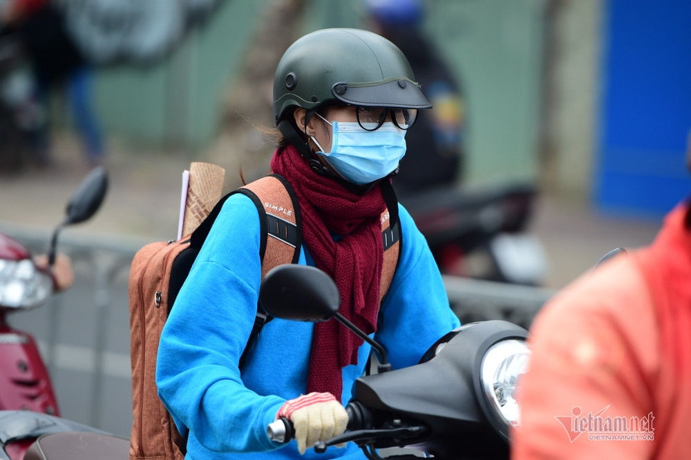 L'air froid se diffuse vers le sud, affectant le climat de HCMV