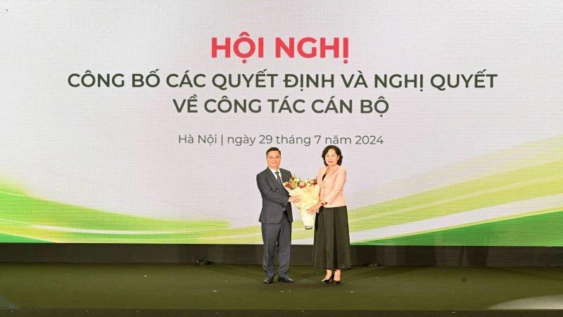 Vietcombank tổ chức Hội nghị công bố các Quyết định về nhân sự cấp cao