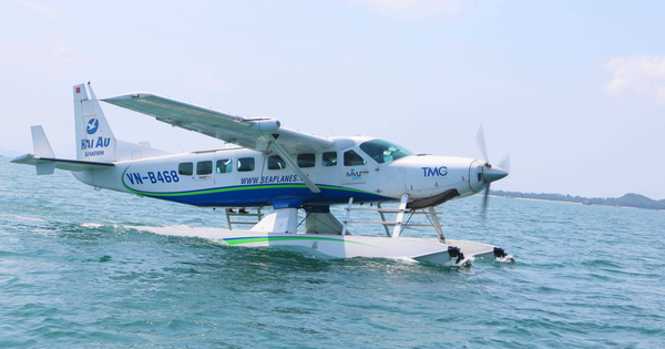 トゥアンチャウからコト島までの水上飛行機の運航