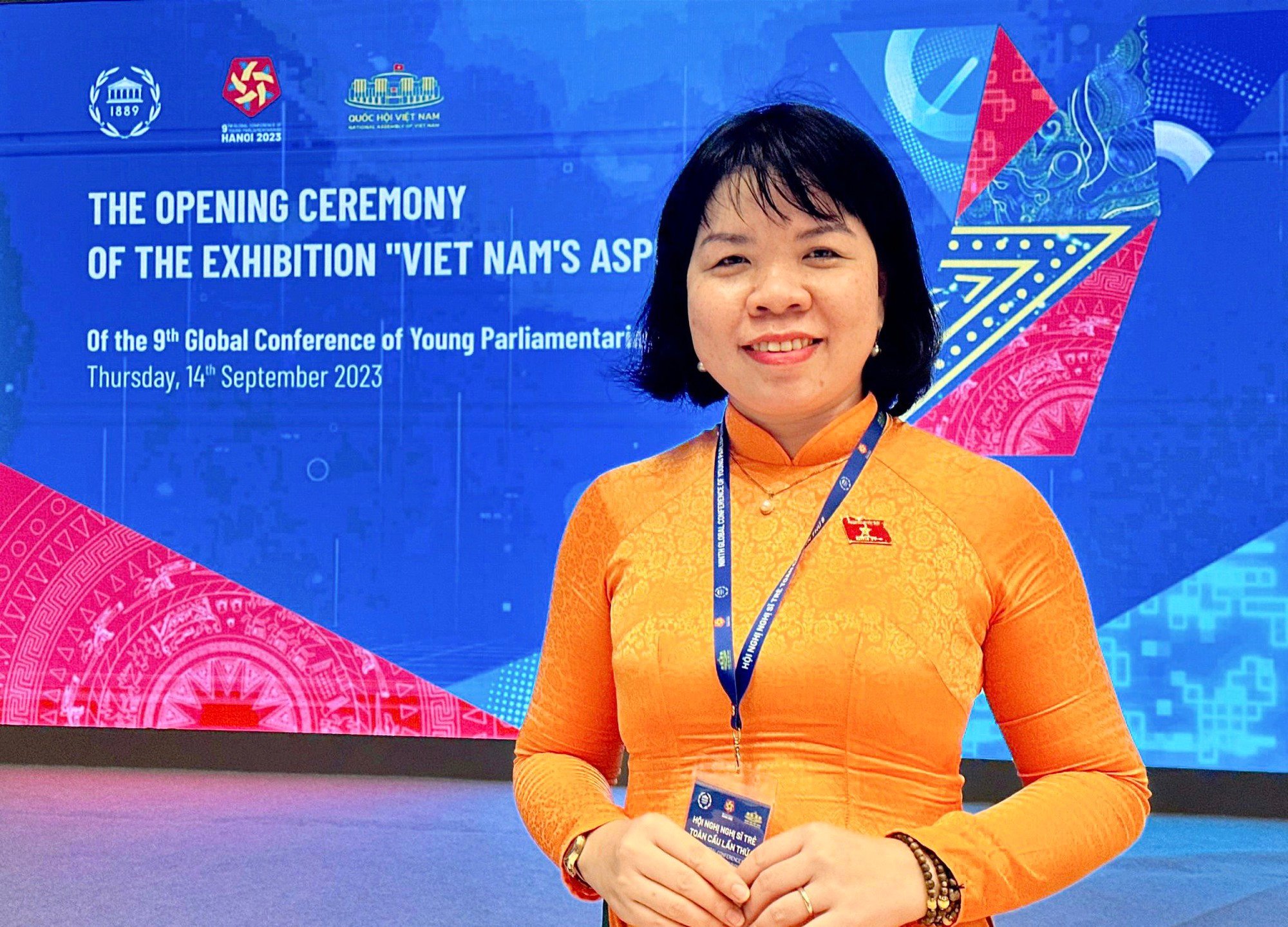 National Assembly Deputy Nguyen Thi Ngoc Xuan: The success of the 9th Global Conference of Young Parliamentarians affirms the role, prestige and responsibility of the Vietnamese National Assembly in the IPU