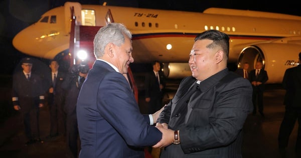 Lãnh đạo Triều Tiên tiếp ông Sergei Shoigu, chúc Nga 'chiến thắng'