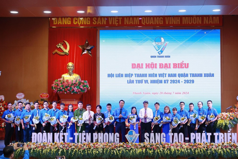 Congress of Delegates of the Vietnam Youth Union of Thanh Xuan District