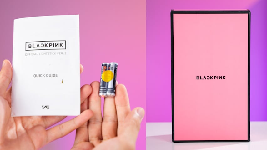Blackpink v2 lightstick on hand picture 1