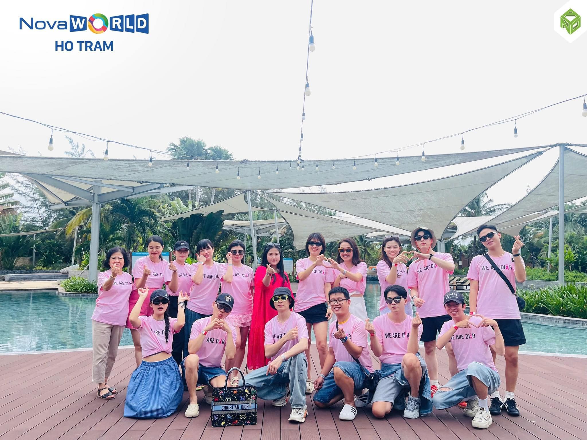 Novaworld Ho Tram đông nghịt du khách, các đoàn team building, hội nghị