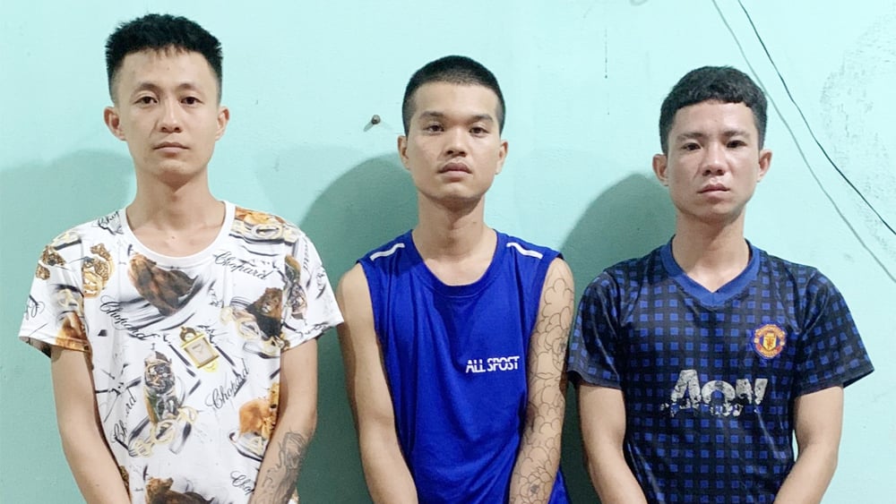 Luc Ngan police arrested 3 robbers nearly 18 hours after committing the crime |=> Posted in Bac Giang newspaper