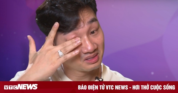 MC Thanh Trung lloró en la televisión al hablar de su padre.