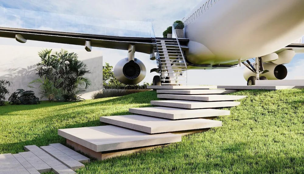 World - Turning old planes into villas to attract tourists