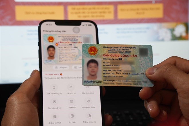 Thông tin về mống mắt được thu thập, cập nhật khi đổi, cấp lại thẻ căn cước