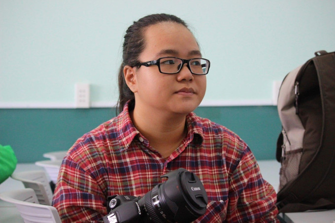 Quynh Anh used to weigh 75 kg and was a victim of body shaming. Photo: Character provided
