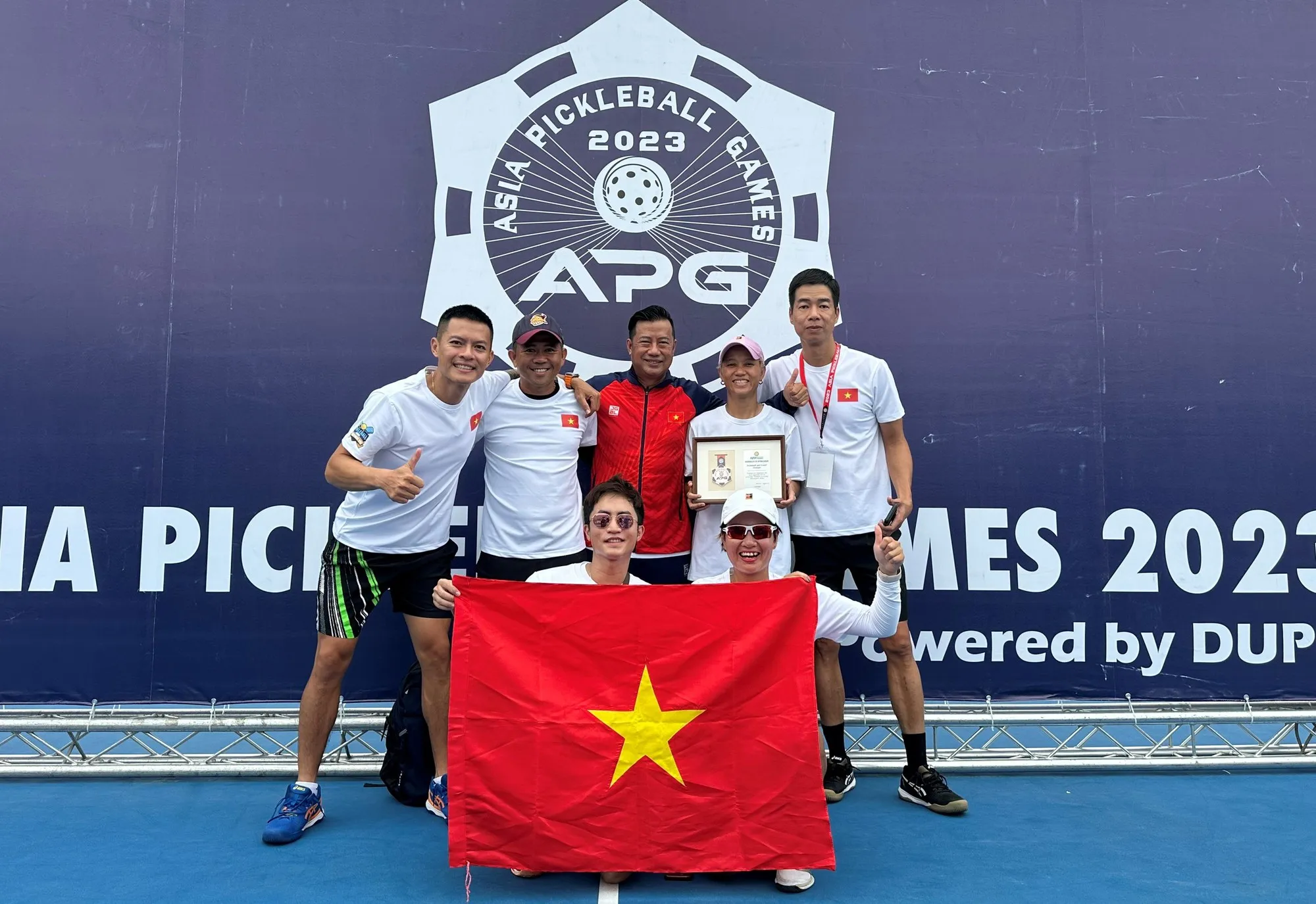 Đoạt 2 HCB châu Á, AFP bất ngờ với pickleball Việt Nam - Ảnh 1.