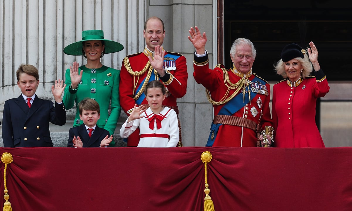 Britische Parade zur Feier des Geburtstags von König Charles III.