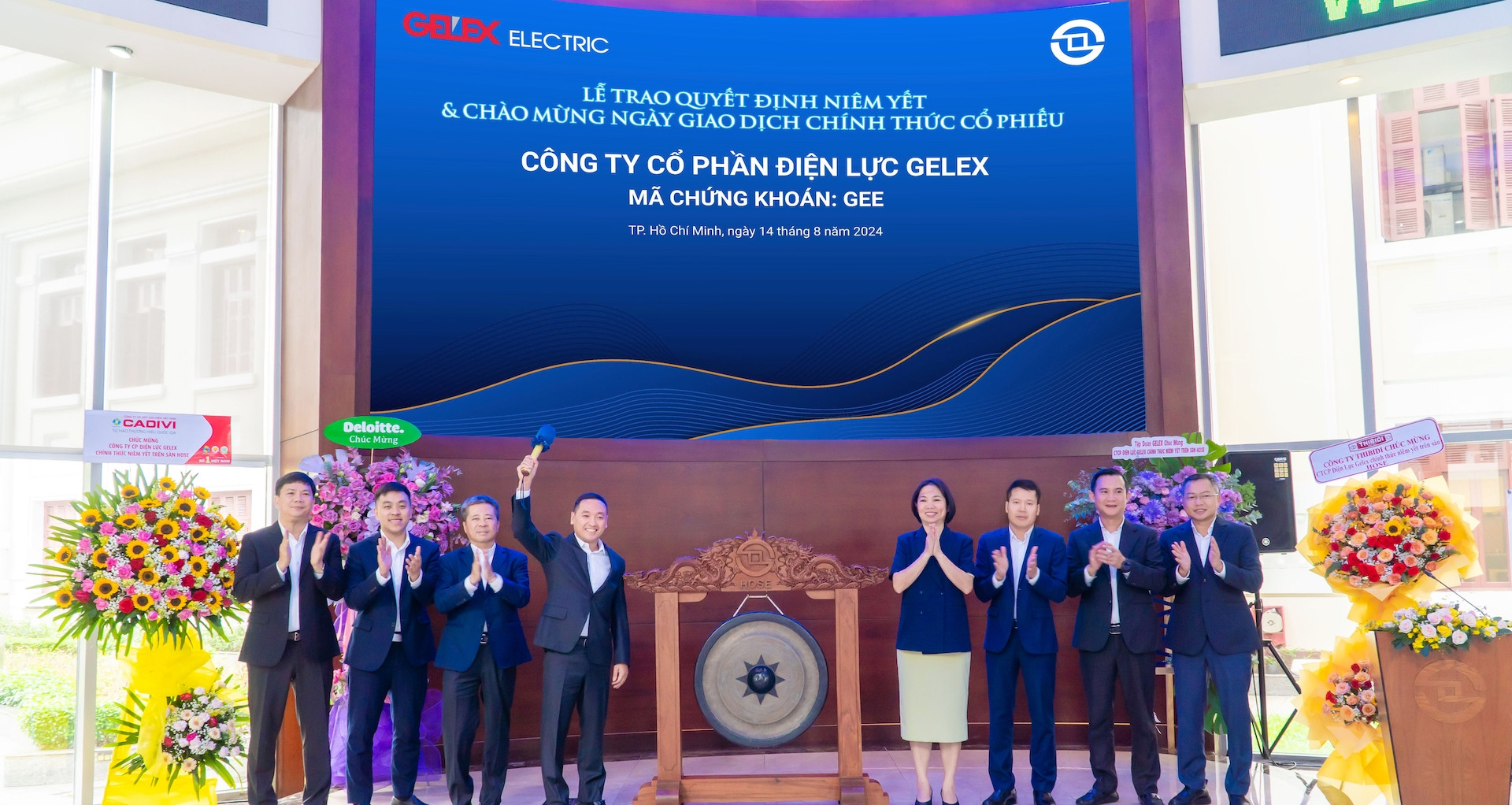 300 triệu cổ phiếu GELEX Electric lên sàn HoSE