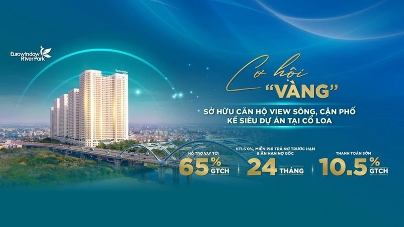 Chỉ từ 1,5 tỷ đồng sở hữu ngay căn hộ tâm điểm Đông Anh