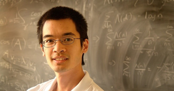 How did the boy become a math professor at the age of 24?