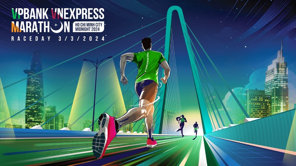 VnExpress Marathon Ho Chi Minh City Midnight 2024 trở lại với sự đồng hành của VPBank - 1