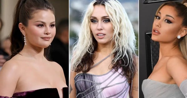 Selena Gomez, Miley Cyrus and Ariana Grande all "treat" fans