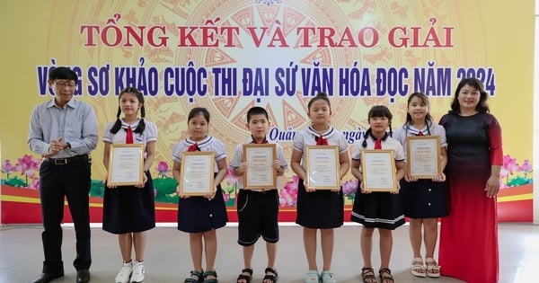 Trao giải vòng sơ khảo Cuộc thi “Đại sứ Văn hóa đọc” năm 2024