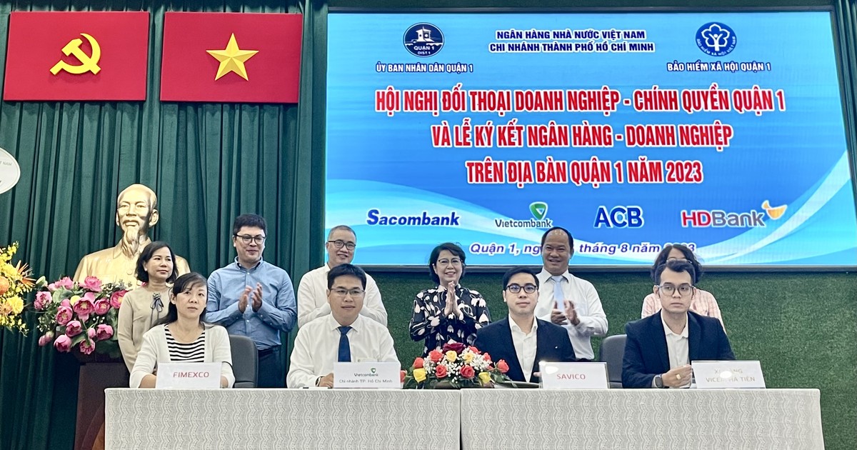 257 businesses in District 1 received preferential loans of nearly 4,343 billion VND