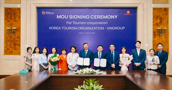 La Organización de Turismo de Corea y Vingroup cooperan para promover el intercambio cultural y turístico