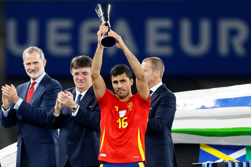 El jugador español gana el título individual de la Eurocopa 2024