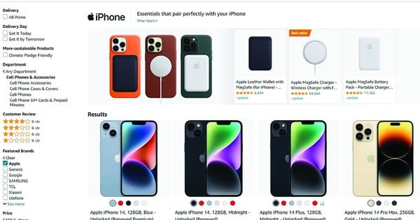 Apple, Amazon bị kiện thông đồng đội giá iPhone, iPad