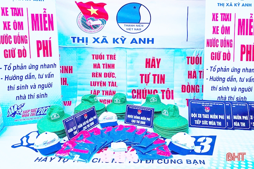 Ha Tinh youth is ready to accompany students